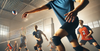 control balon voleibol